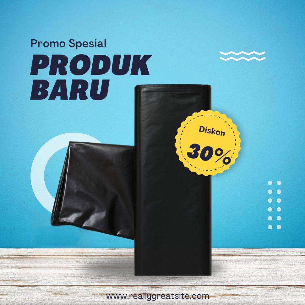 Plastik Hitam Gulungan Tebal Serbaguna – Bisa Meteran & Gulungan