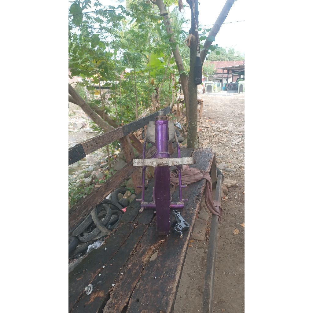 rangka drag mio nuvo set T segi3 sesui foto