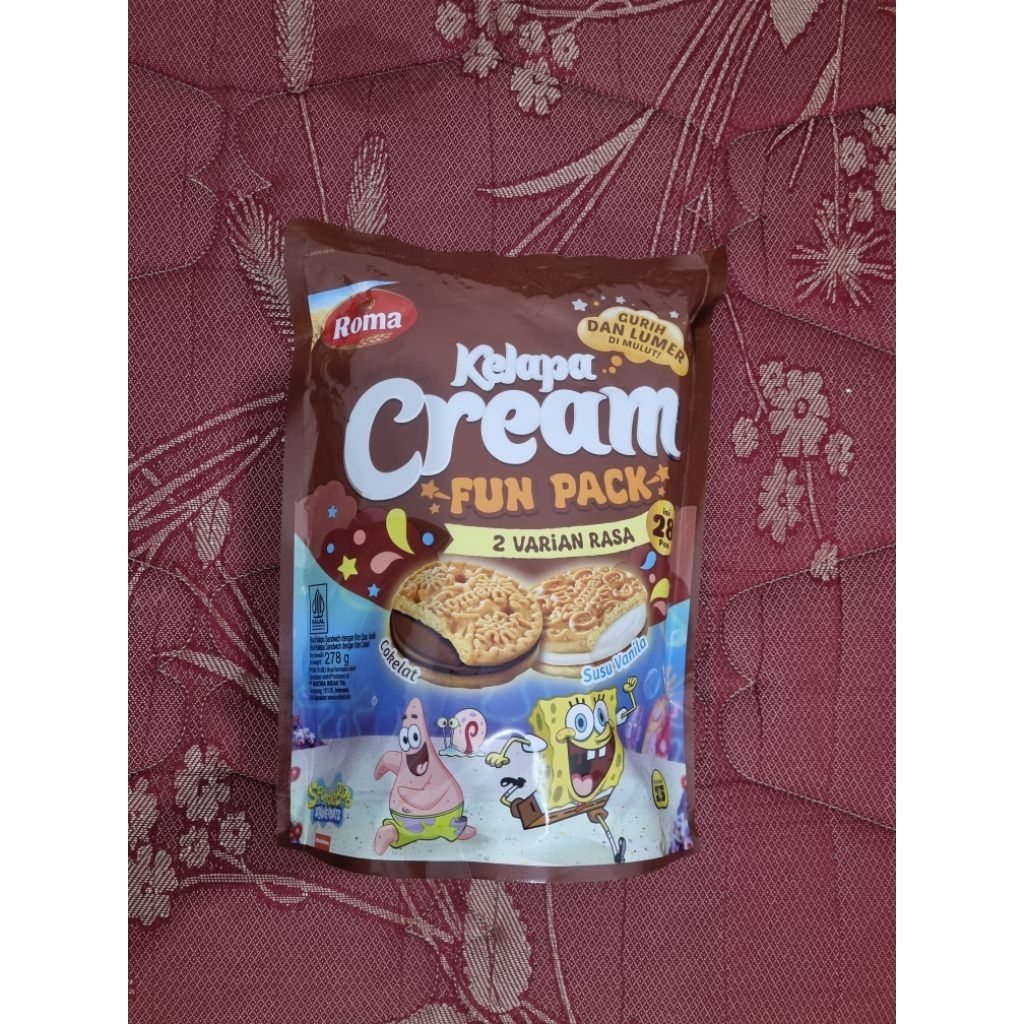 

Roma Kelapa Cream Fun Pack Pouch 278 Gr (Isi 28 Pcs)