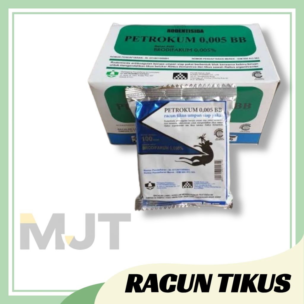 Racun tikus petrokum / racun tikus ampuh / racun tikus balok / racun tikus super ampuh