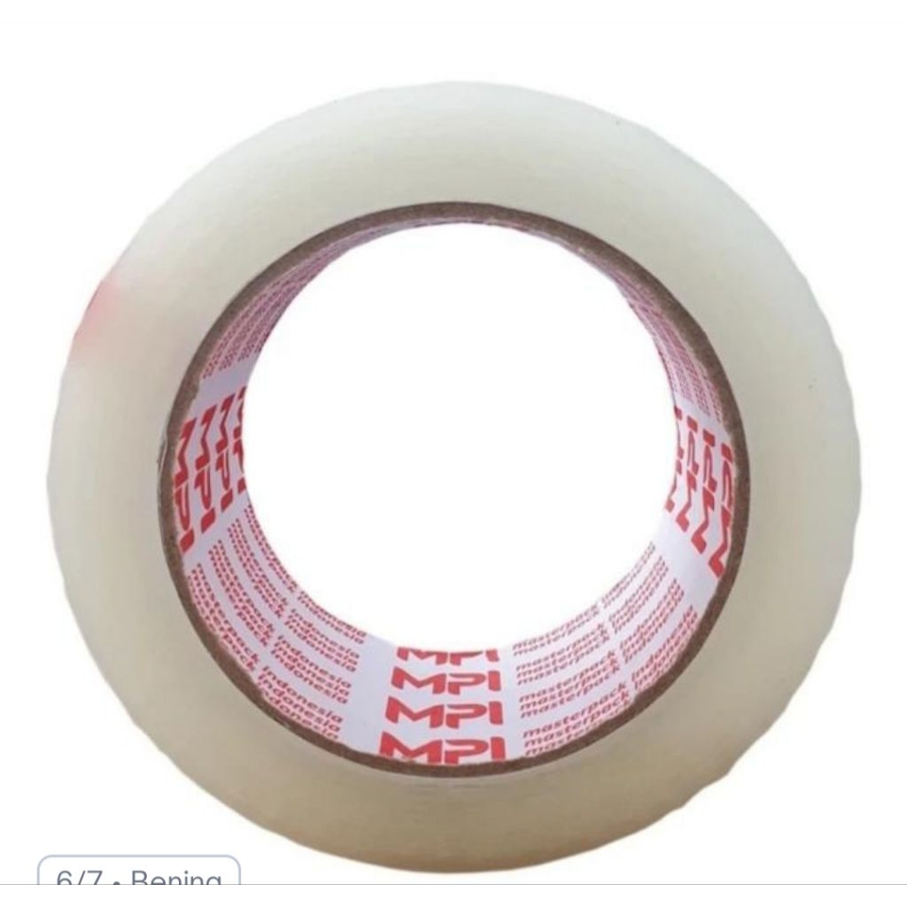 

Lakban Bening Lakban Coklat Isolasi MPI 45 MM 90 Yard - Cokelat