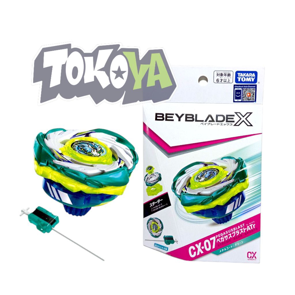 Pegasus Blast CX-07 ATr Beyblade X Takara Tomy Original