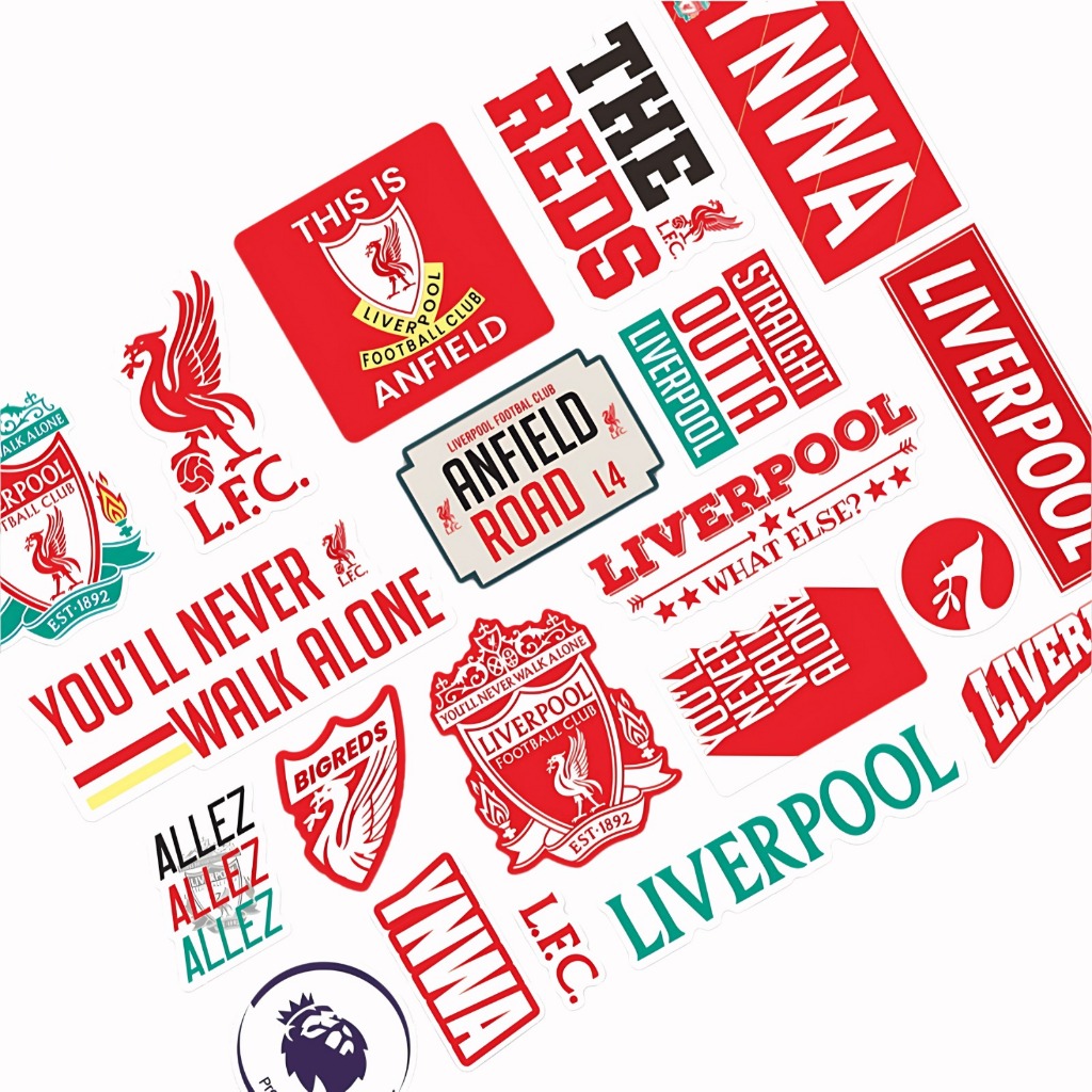

Sticker Pack Liverpool ISI 19PCS - Premium Sticker - Waterproof - VINYL STICKER