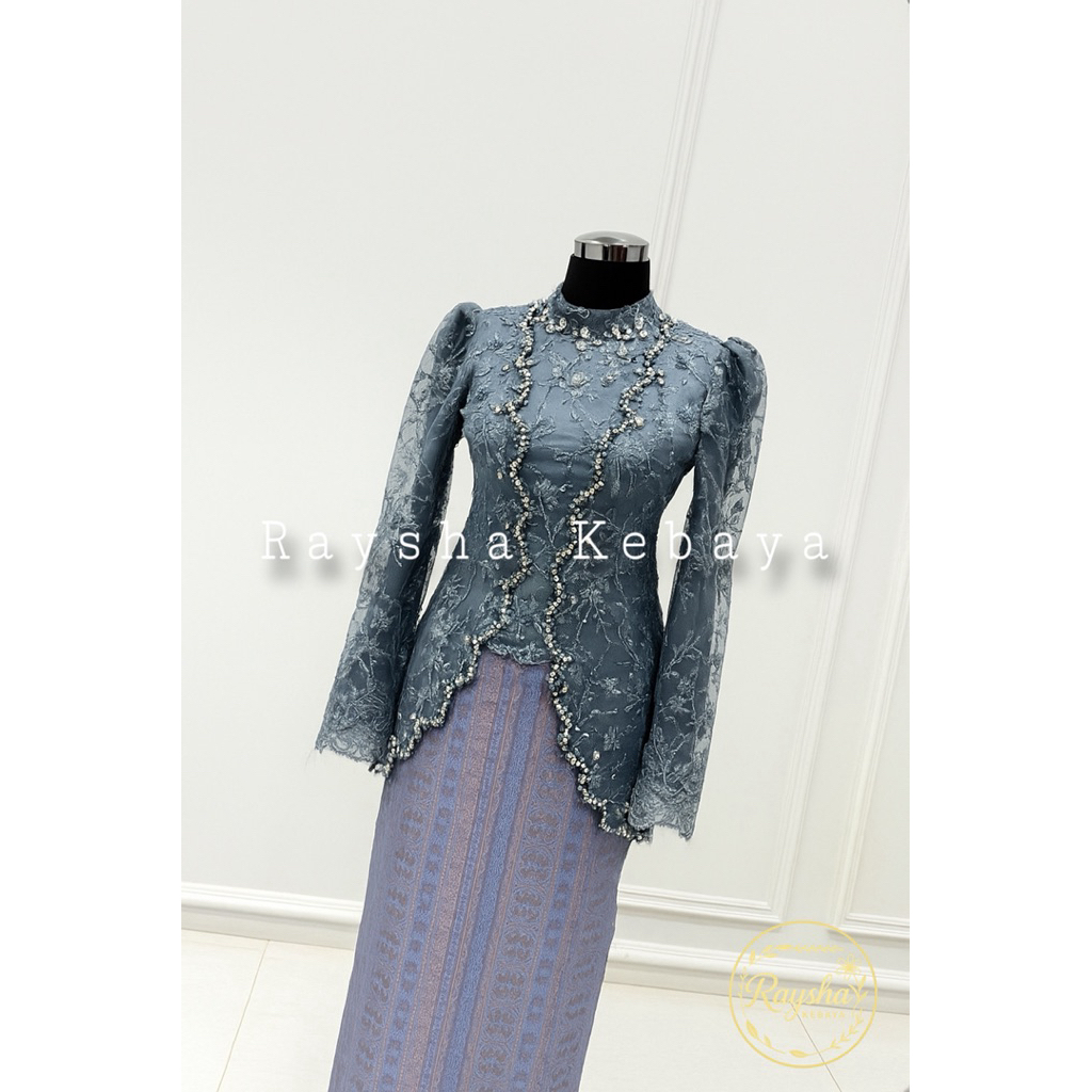 Premium Kebaya Tile Model Miska / Kebaya Wisuda / Kebaya Kondangan / Kebaya Modern / Kebaya Miska
