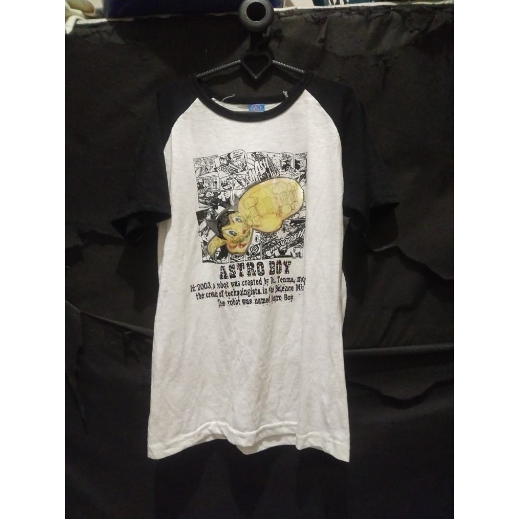 Tshirt Astroboy M Raglan Vintage