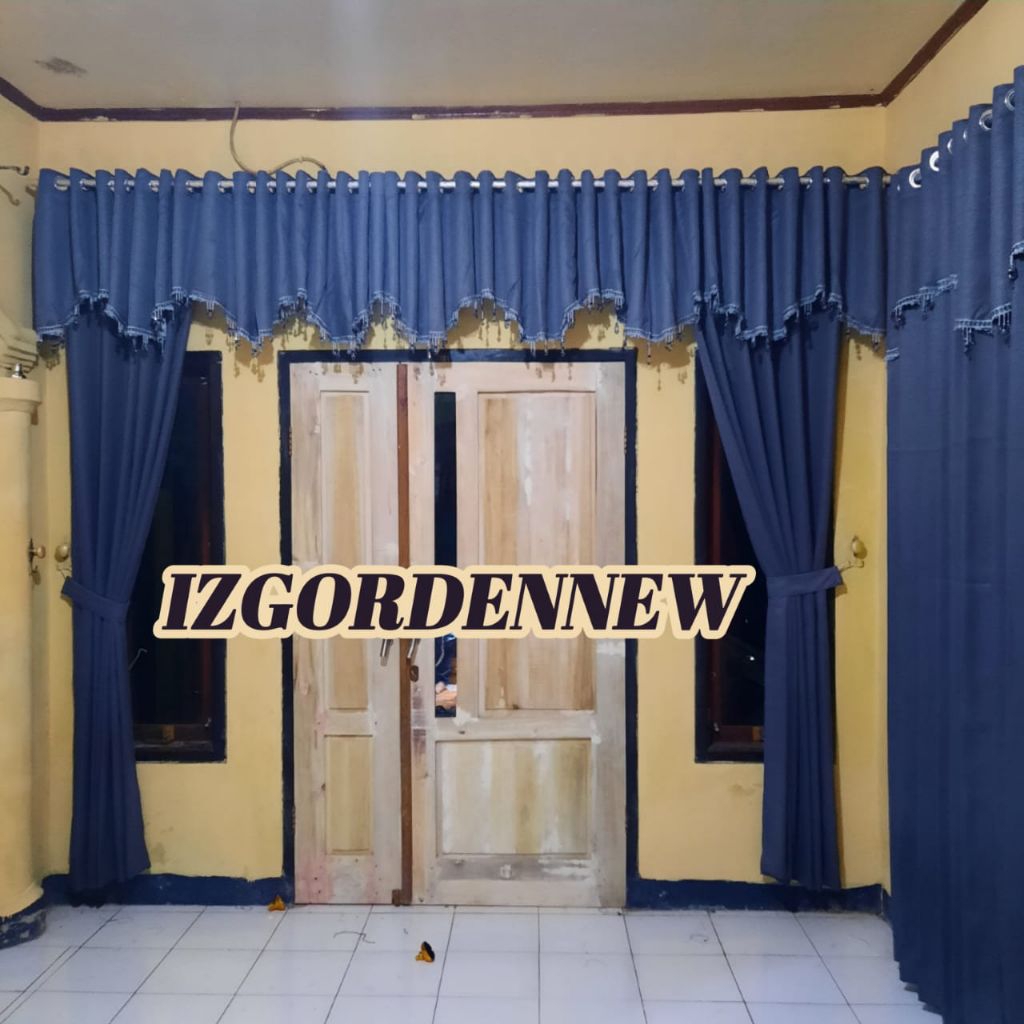 Gorden rumah minimalisi poni renda gorden jendela pintu gorden atas pintu kamar