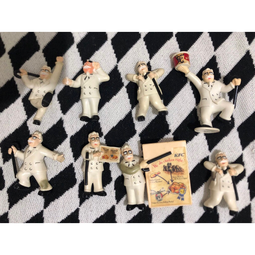 KFC Figure Model Colonel Sanders Rare Collection