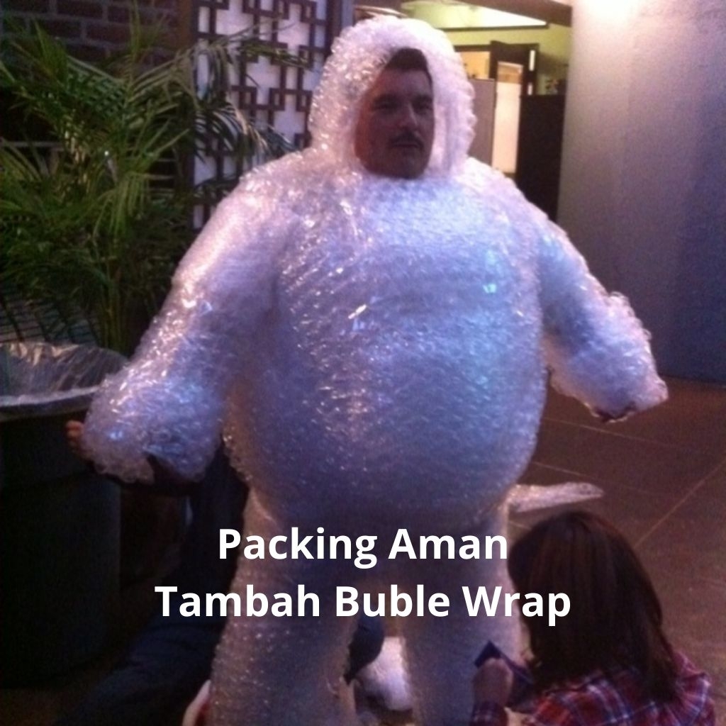 

Packing Aman Tambahan Packing Buble Wrap