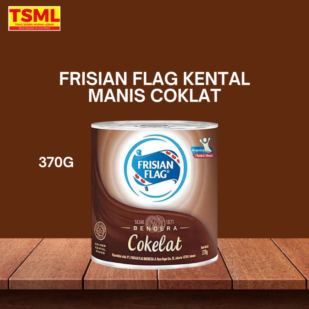

Frisian Flag Kental Manis Coklat 370g