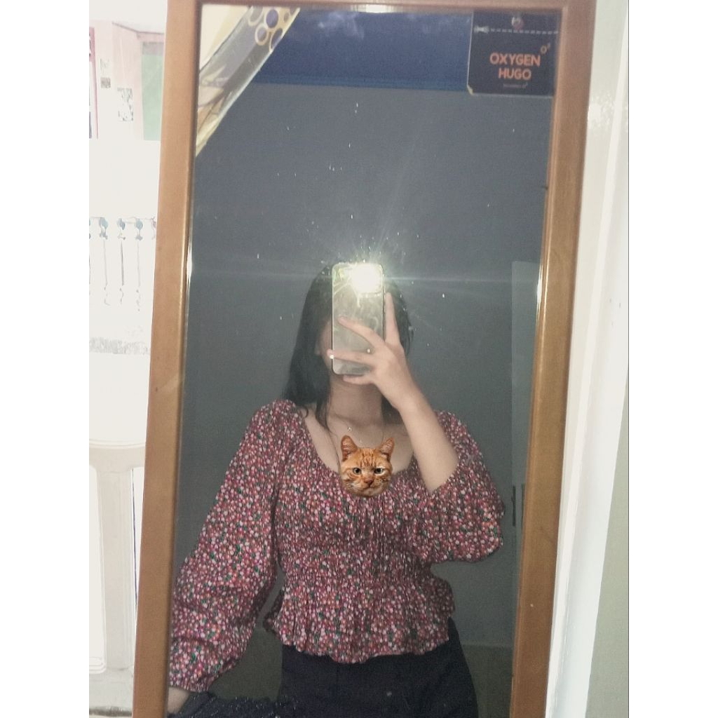 preloved blouse ZARA