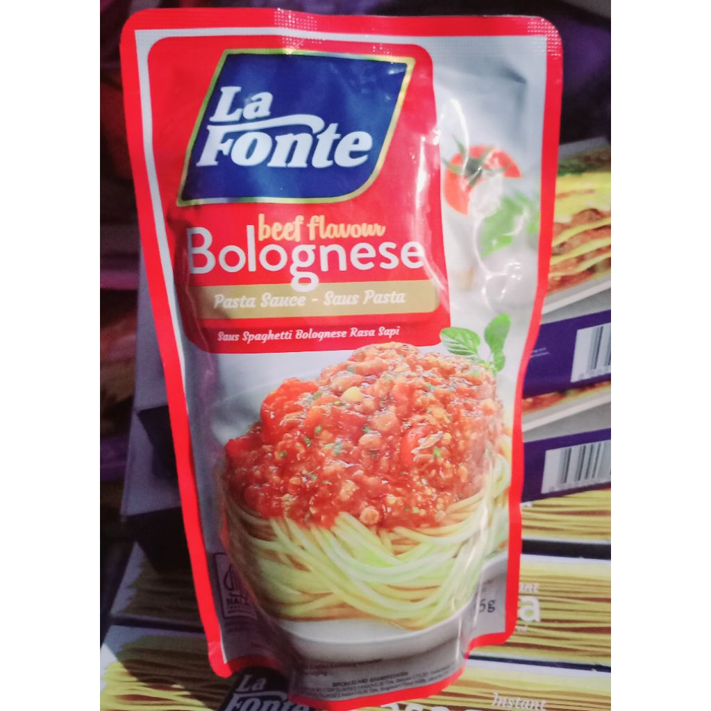 

La Fonte Bolognese 315 gr (Saus Spaghetti Rasa Sapi)