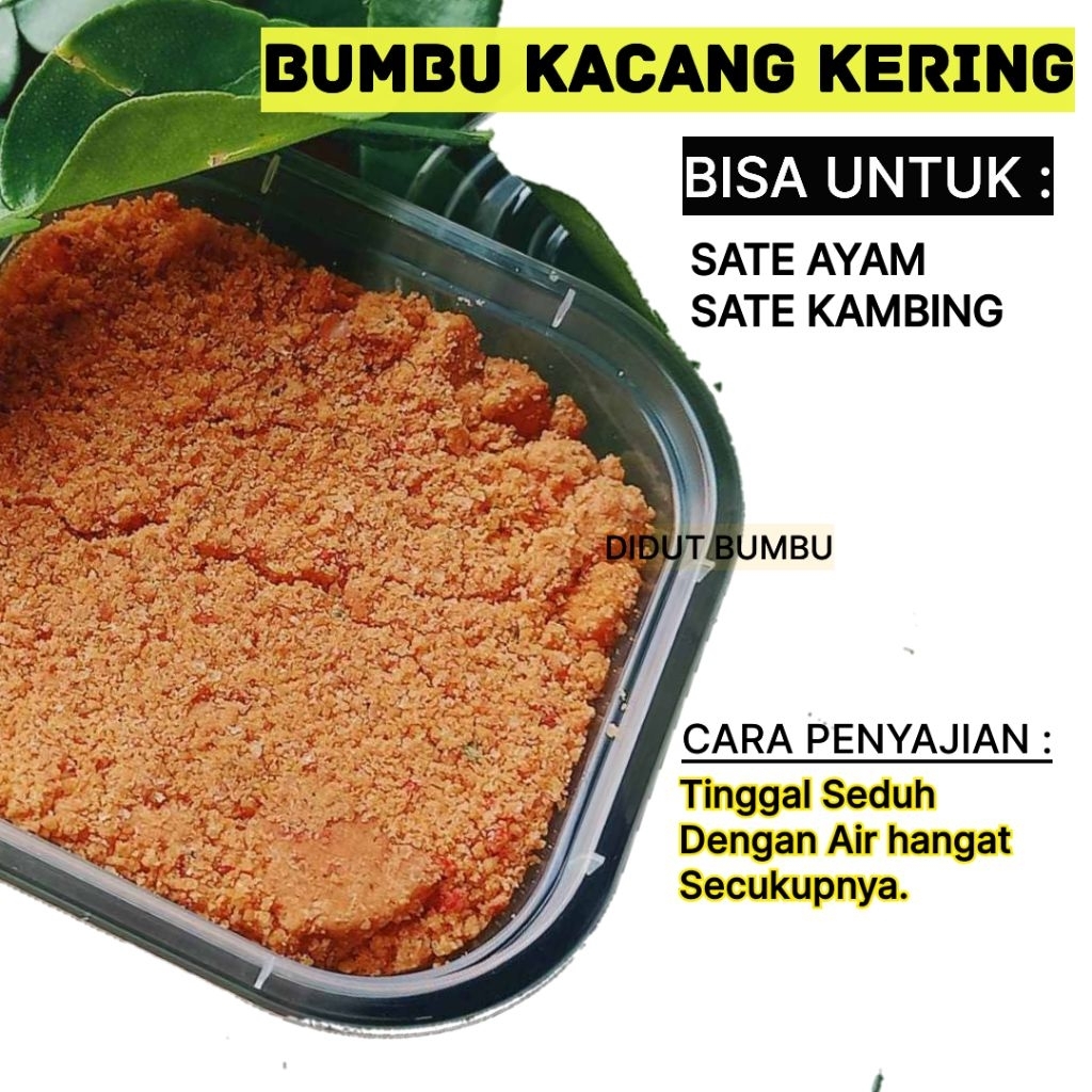 

BUMBU SATE 1000 GRAM SAMBAL SATE AYAM KELINCI SAMBEL SATE KAMBING SAMBAL KACANG