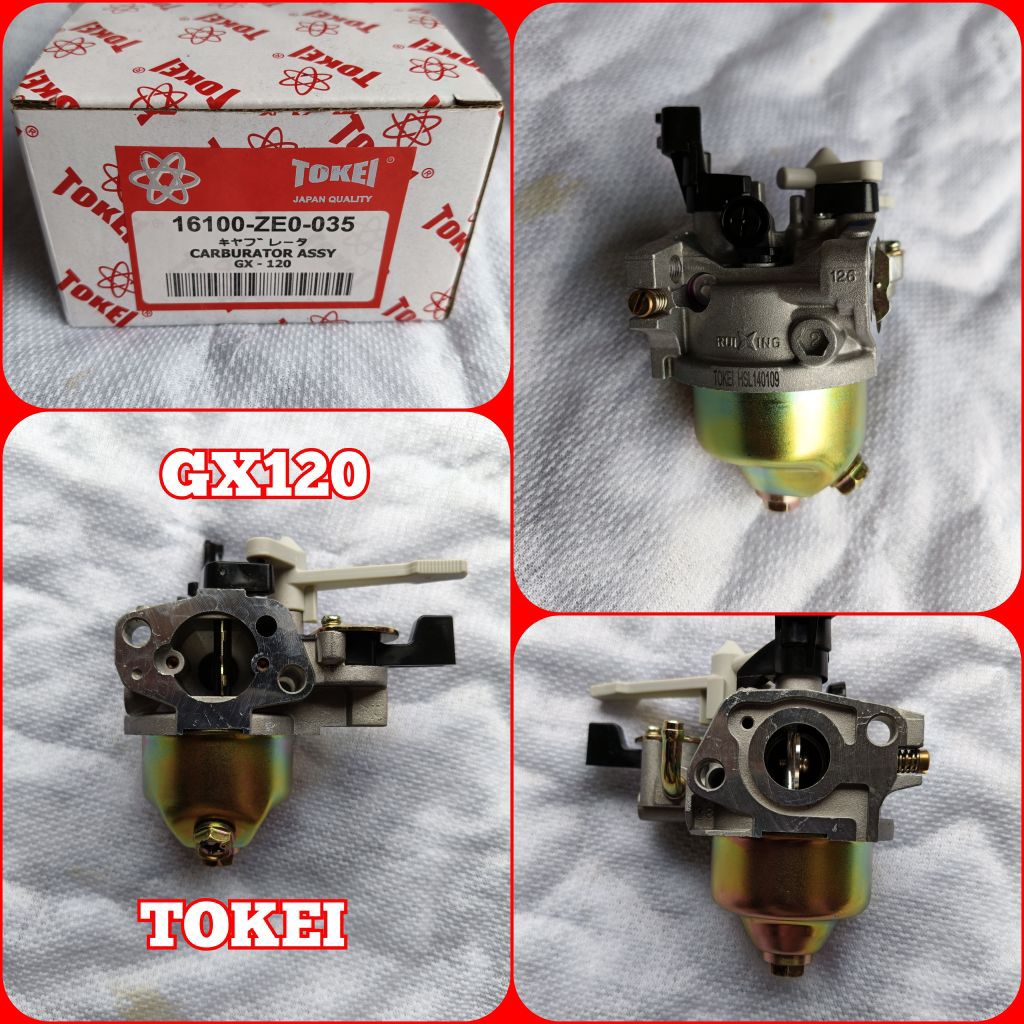 GX120 KARBURATOR MEREK TOKEI / karburator Assy gx120 TOKEI KODE RUIXING