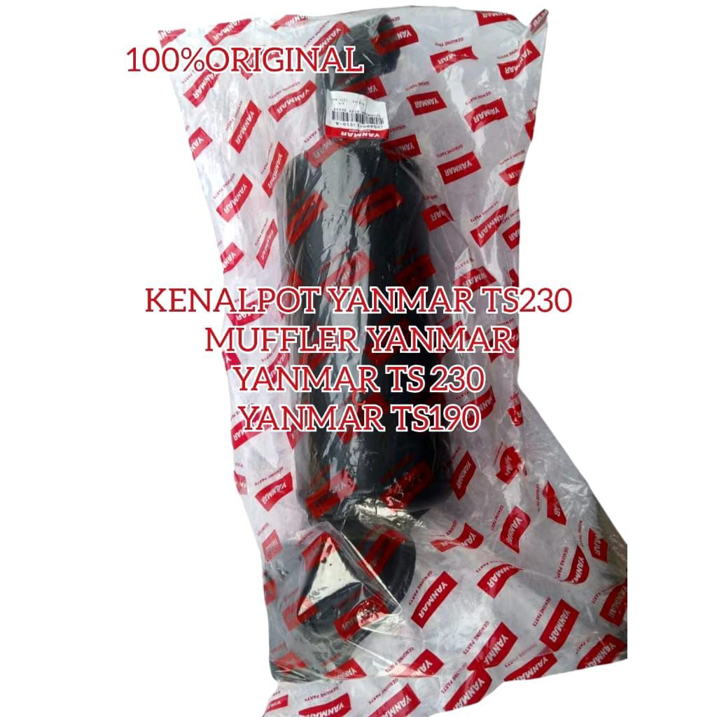 TS230 knalpot mesin YANMAR ORIGINAL / Muffler mesin YANMAR tipe TS190 TS230 ORIGINAL