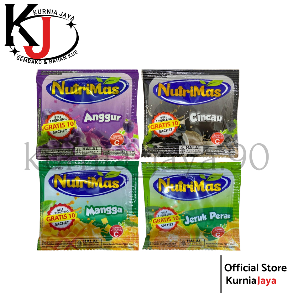 

[ NUTRIMAS ] Minuman Serbuk