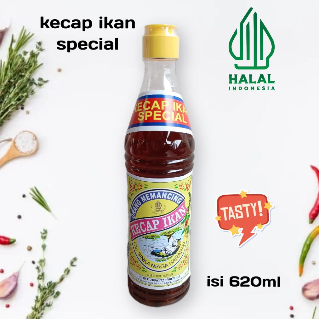 

Kecap ikan cap orang memancing fish sauce asli singkawang 620ml .