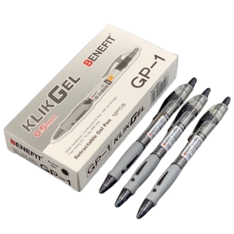 

KLIKGEL BENEFIT 0.5mm Gel Pen 1 pak 12 pcs