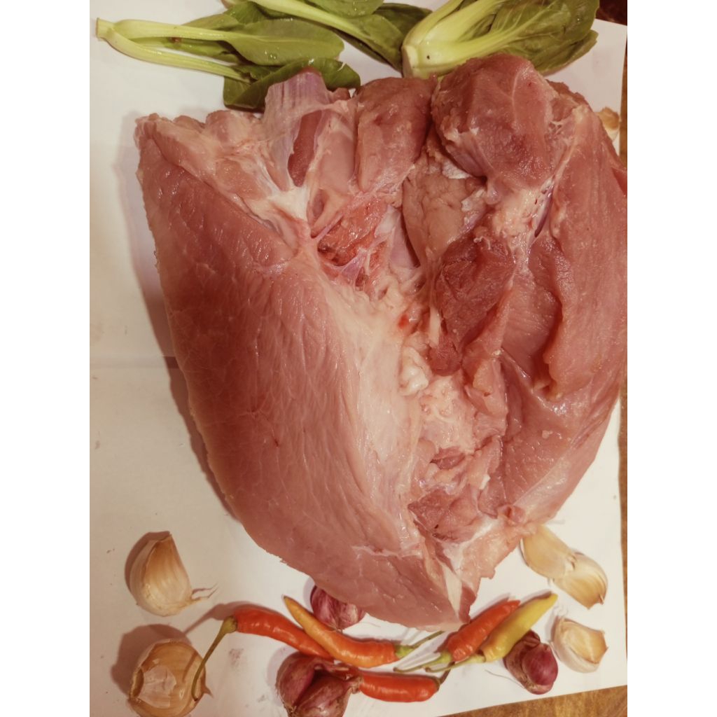 

Daging bb paha punya satu kg 83 RB.