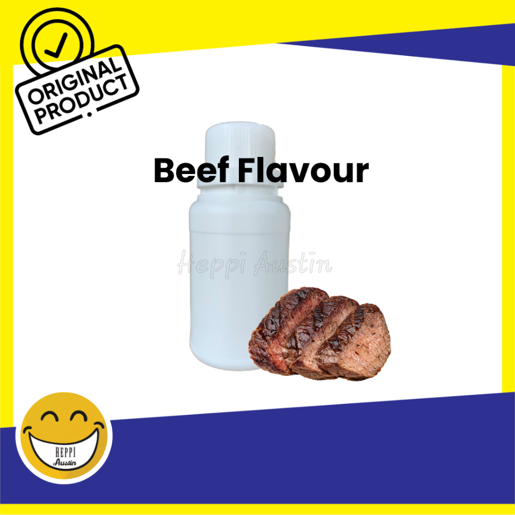

Essen Daging Sapi Beef Flavour Perisa Bahan Baking 50 ML
