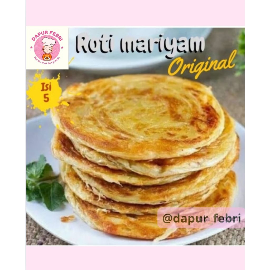

Roti maryam frozen food praktis enak murah
