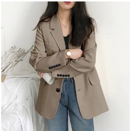 BLAZER WANITA /JAS KANTOR / BLAZER LENGAN PANJANG/ korean style blazer korea wanita blazer wanita ko