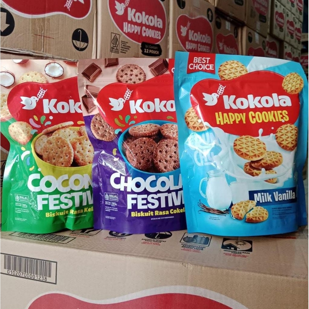 

[SYIFA] KOKOLA Pouch Series Cookies & Biscuit