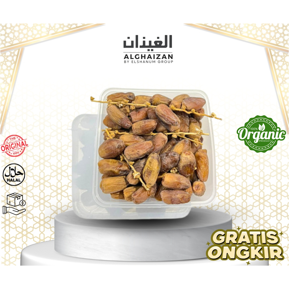 

Kurma Tunisia Tangkai Palm fruit 1kg Repack Original Tunisia tangkai Palm fruit Kurma Tunisia Palm