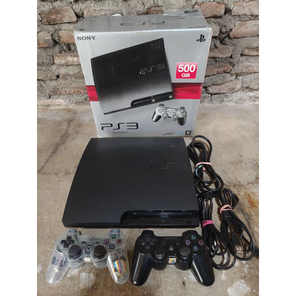 PS3 Slim seri 30 HDD 500gb