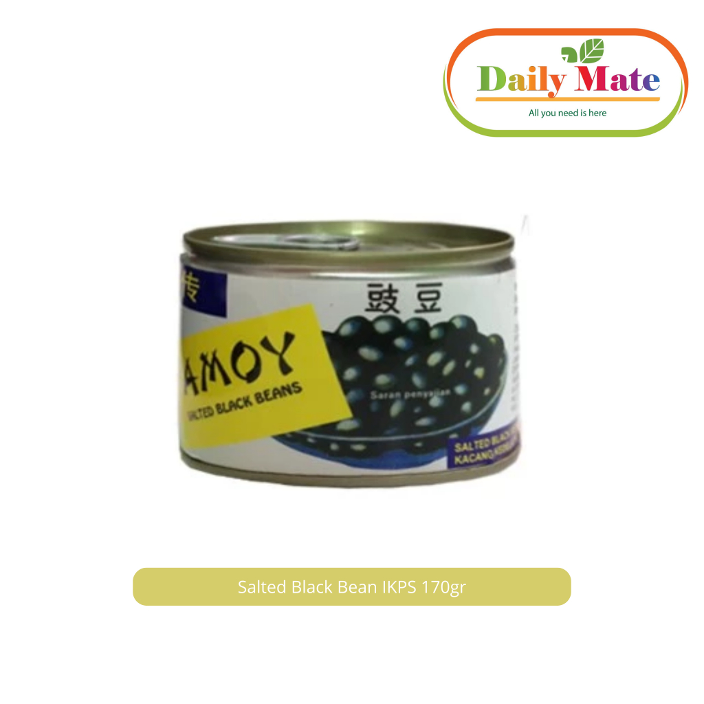 

Salted Black Bean/Kacang Kedelai Hitam/Tausi/Kacang Tausi/Amoy/Tausi Amoy 170gram