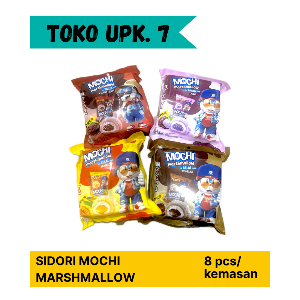 

MOCHI MARSHMALLOW SIDORI CHEWY DAN LEMBUT