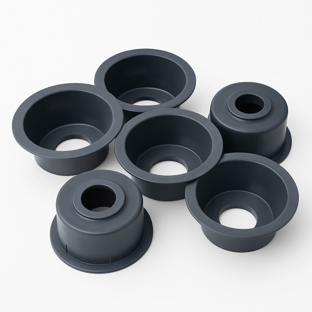 Tutup Plastik Paper Core Diameter 7.5 cm – Cone Gulungan Kertas / Kain