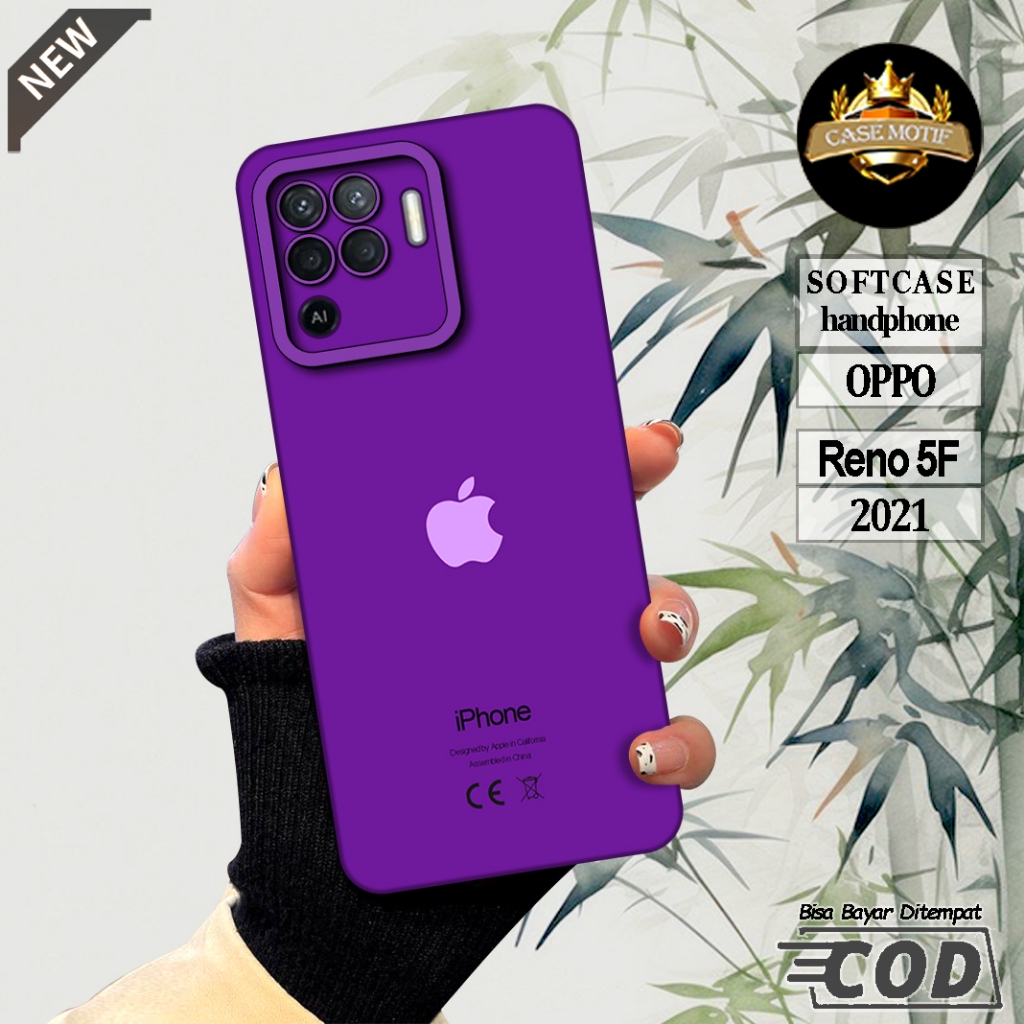 Case OPPO RENO 5F Casing OPPO RENO 5F 4G Terbaru 2021 Aksesoris Softcase Casing Silikon Case Hp