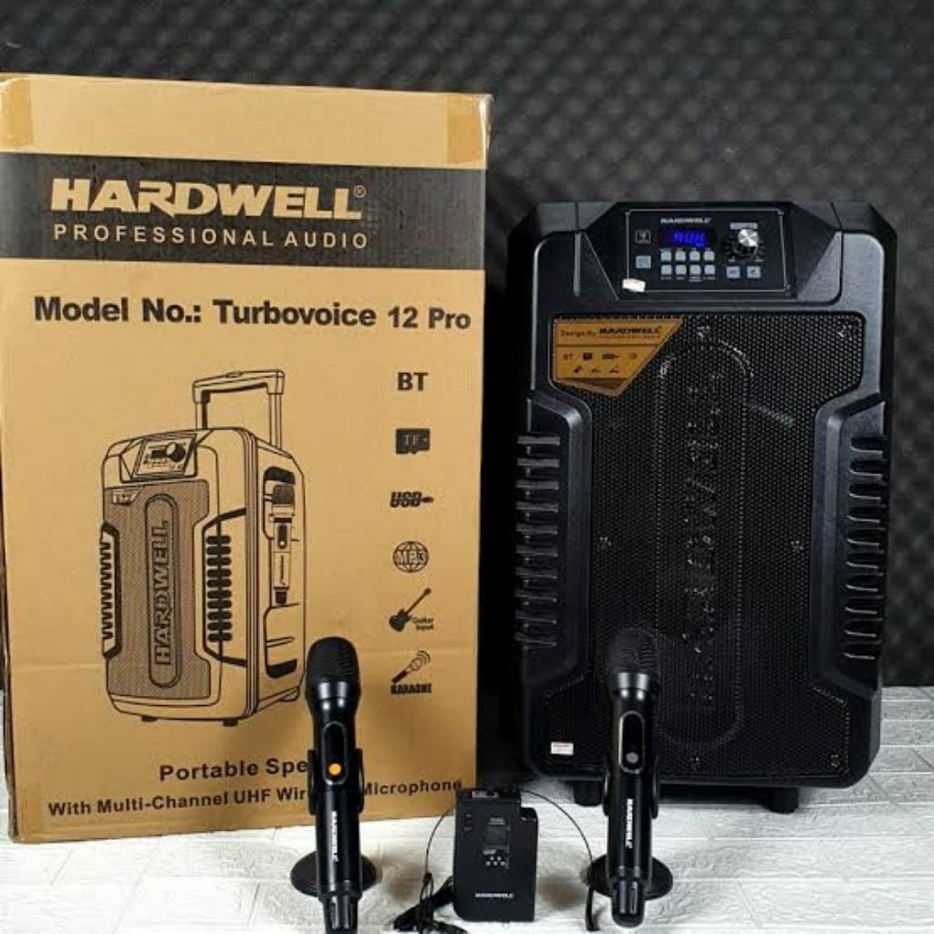 speaker wireless portable hardwell (TURBOVOICE 12PRO/SPEAKER TURBOVOICE 12PRO)
