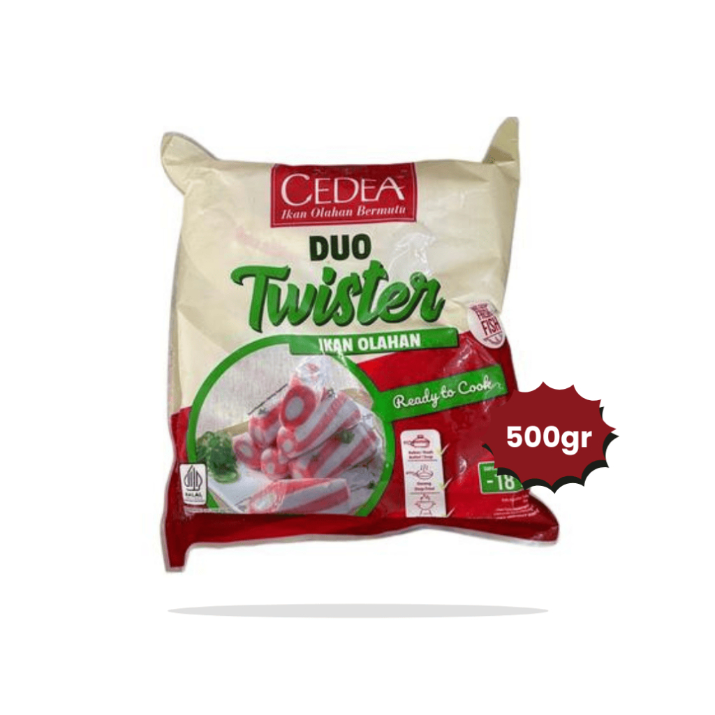 

CEDEA DUO TWISTER 500 GR | Frozen Food Cedea Duo Twister 500gr