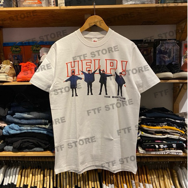 THE BEATLES - HELP ALBUM TSHIRT WHITE