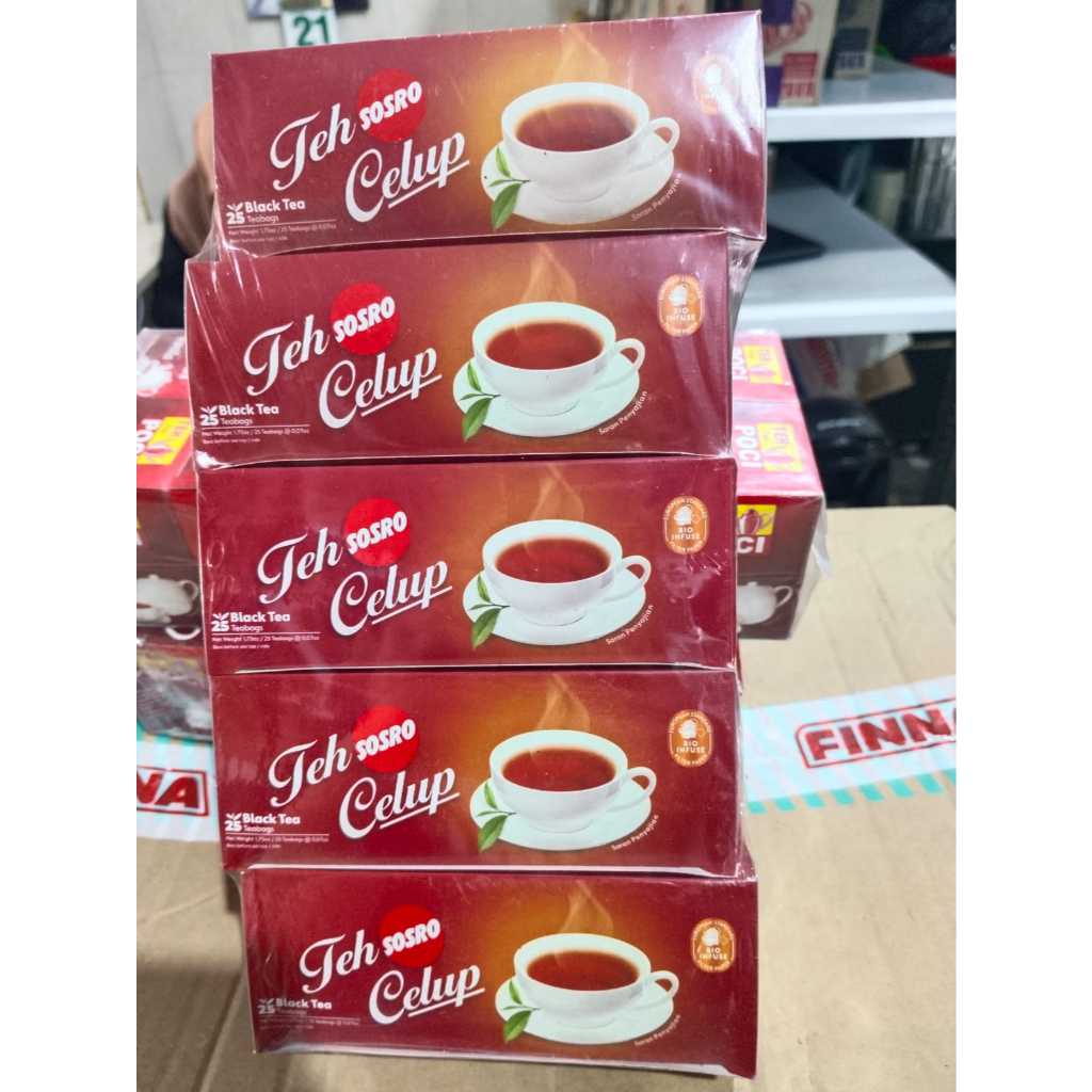 

TEH CELUP SOSRO 1 SLOP / TEH HITAM