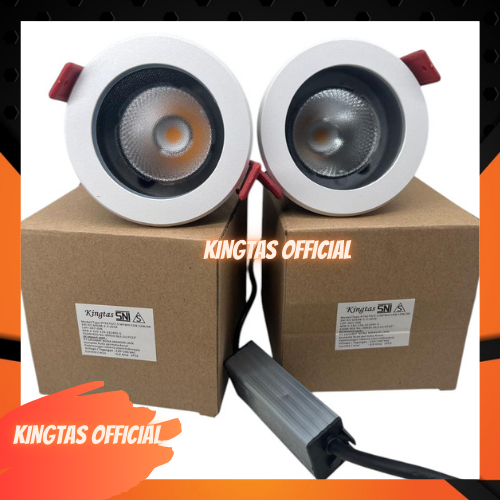 lampu downlight Kingtas 6270 12W 3000K 4000K