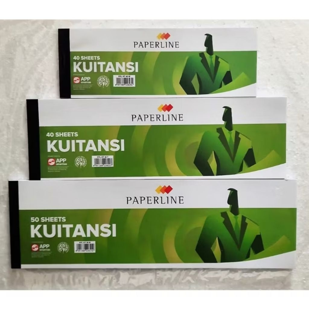 

Paperline Kwintansi kecil sedang besar