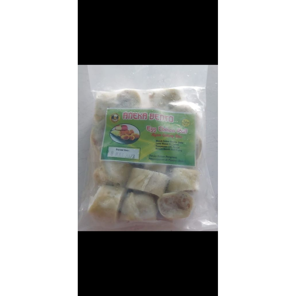 

EGG CHICKEN ROLL POTONG isi 15