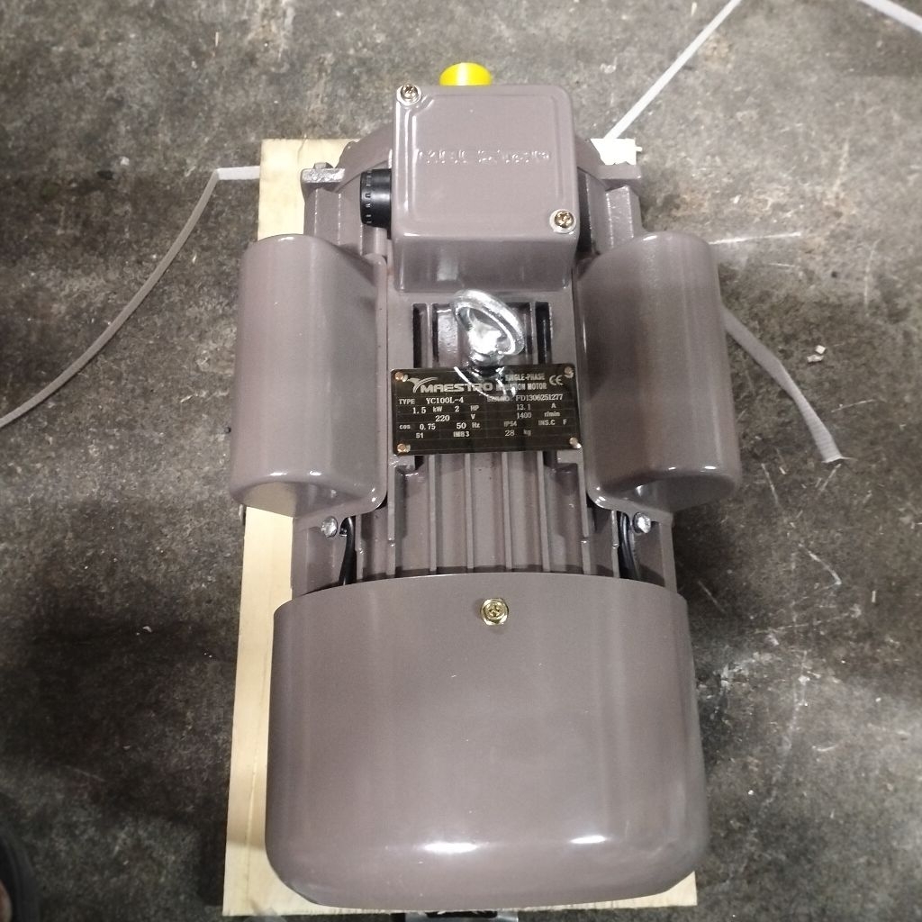 dinamo motor penggerak 2hp 1phase 1400rpm maestro