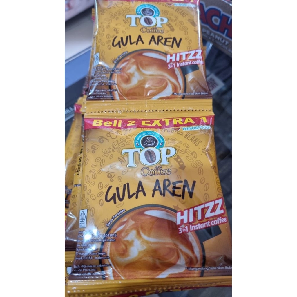 

Kopi Top Gula Aren isi 15 sachet