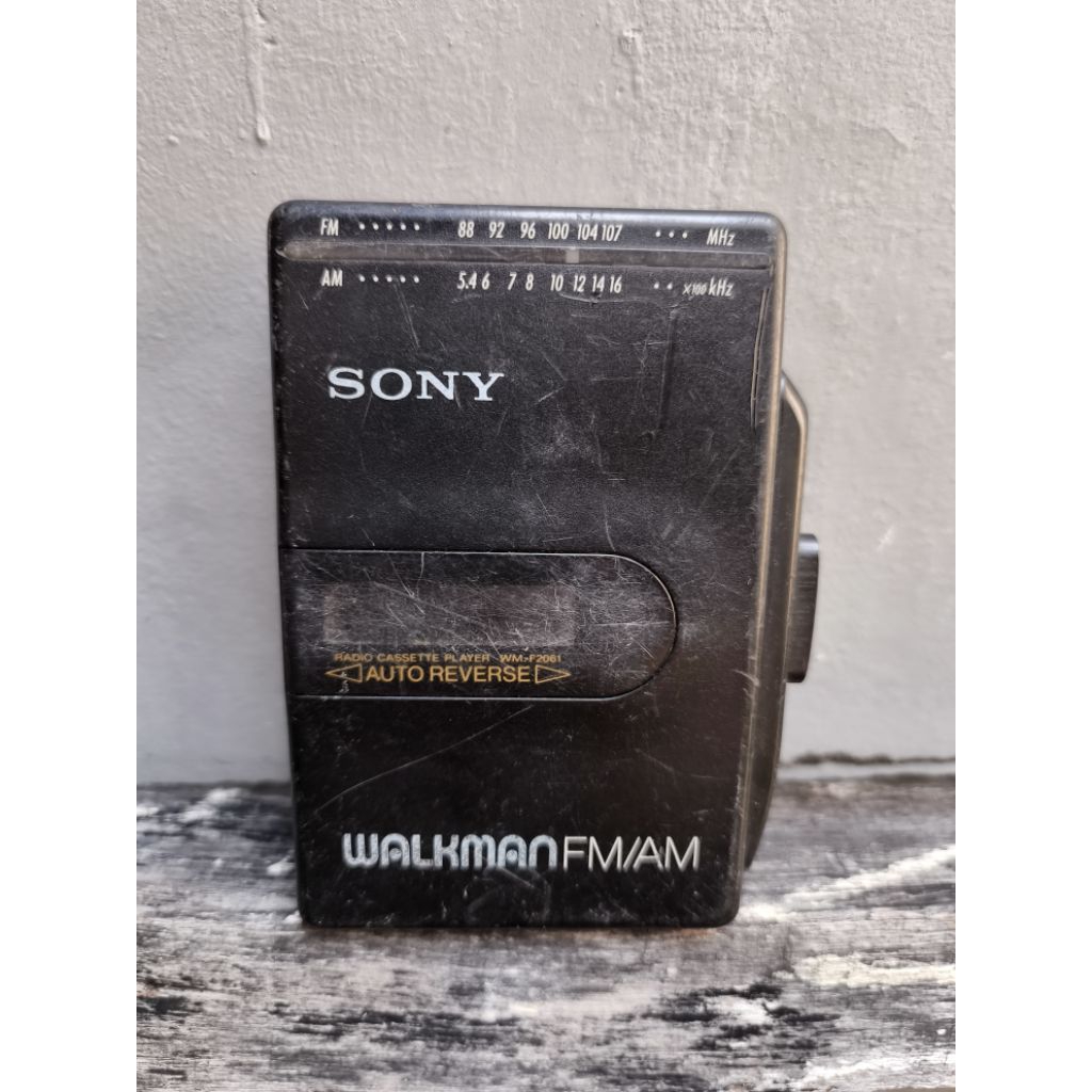 walkman kaset pita retro vintage sony wm f2061