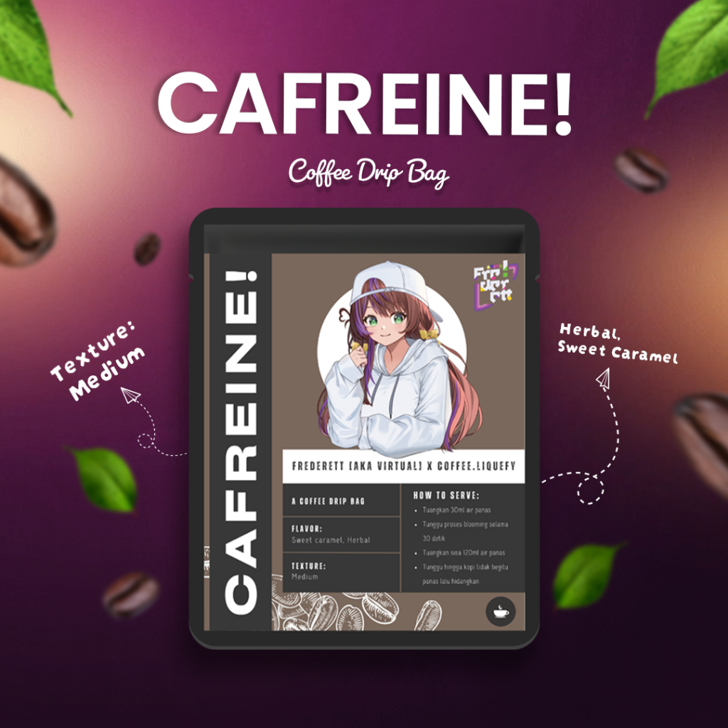 

Drip Bag Coffee AKA Virtual X Coffee Liquefy - Frederett Cafreine