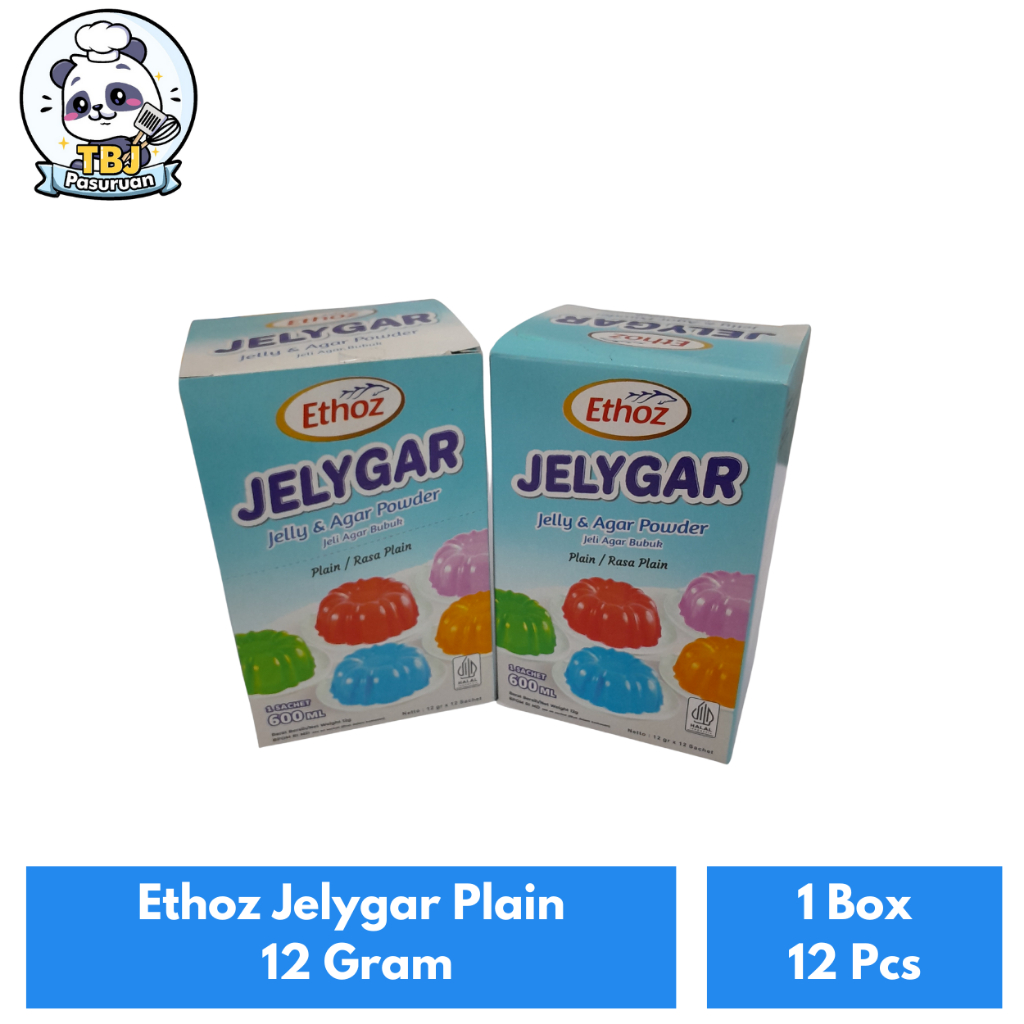 

Ethoz Jelygar Plain 12 Gram Kemasan 1 Box Isi 12 Pcs