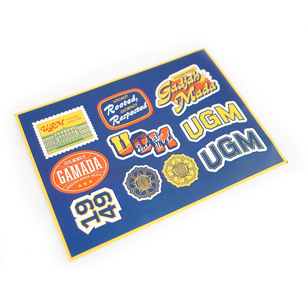 Sticker Merch UGM x Dagadu