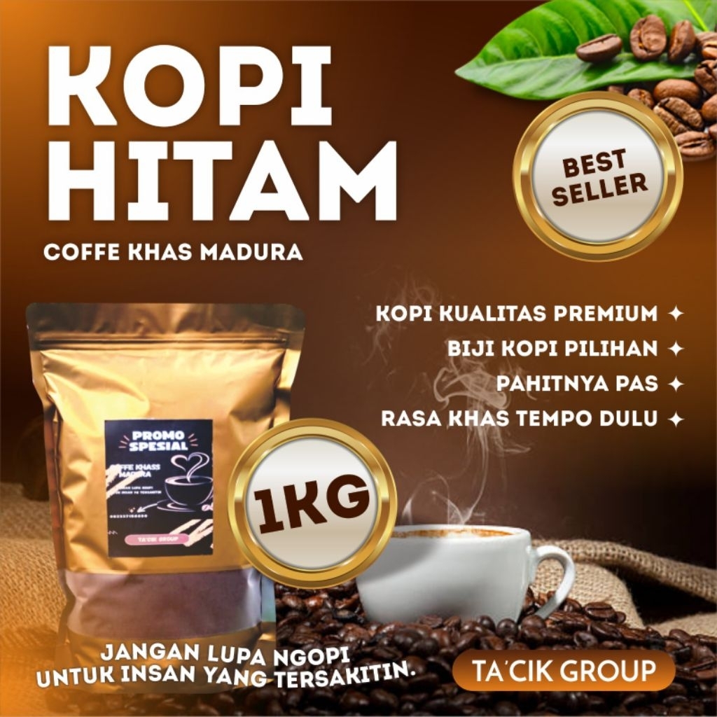 

Special Promo Kopi Bubuk Kopi Hitam Robusta _kopi Premium, Cocok Buat Para Pecinta kopi Hitam, Pahitnya Pas Dan Nikmat, khas madura