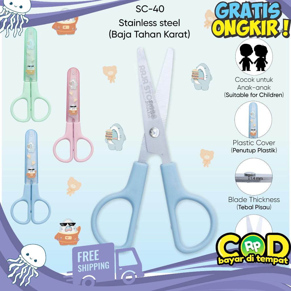 

JOYKO Gunting Scissors Stainless Steel SC-40