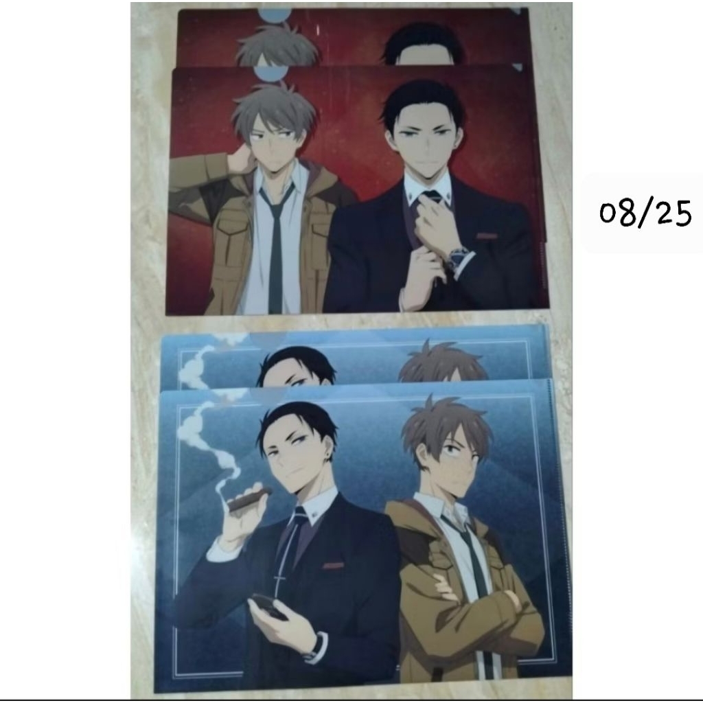 Official Merch Fugou Keiji Balance Unlimited Clear File A4