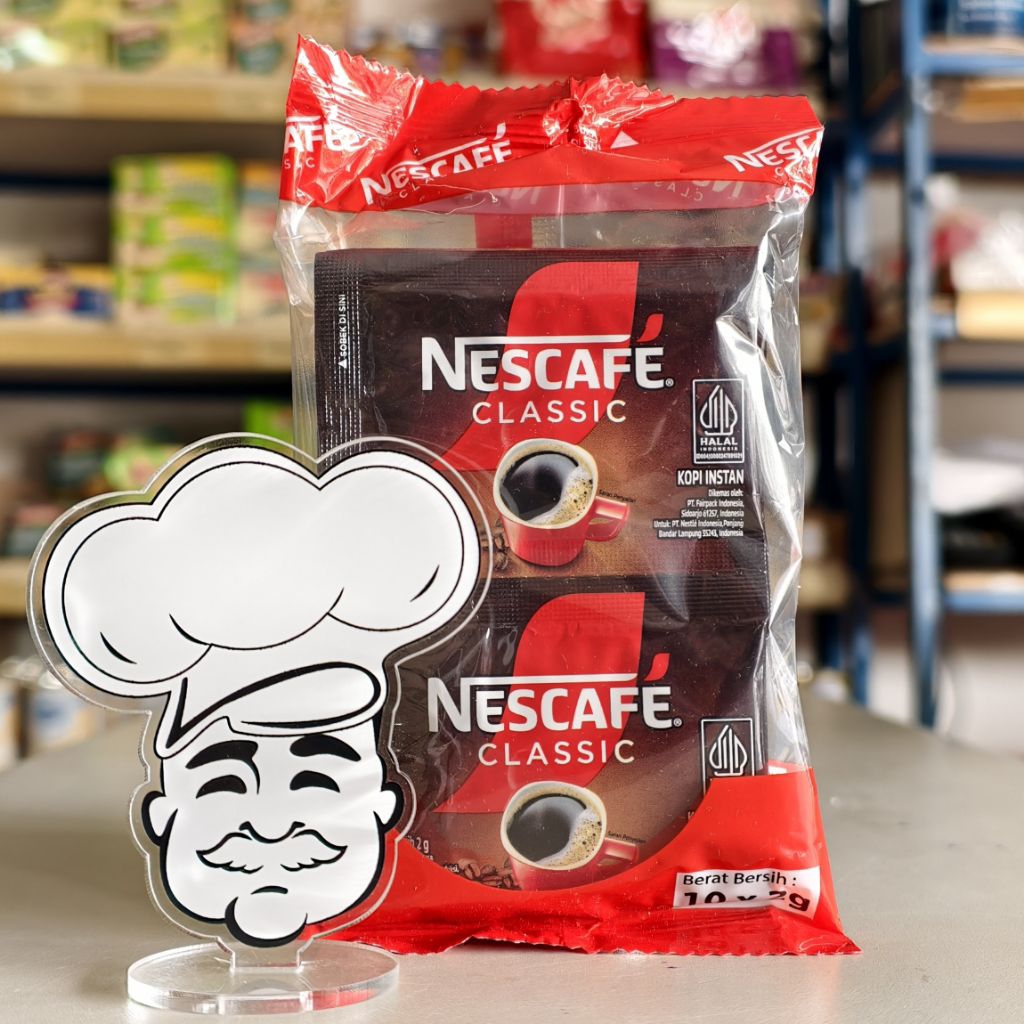 

Nescafe Classic 2Gr / Kopi Nescafe Classic Sachet 10 x 2Gr / Nescafe Classic Coffe 10 x 2Gr