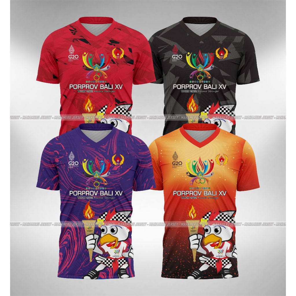 Jersey PORPROV BALI 2022 Pekan Olahraga Provinsi